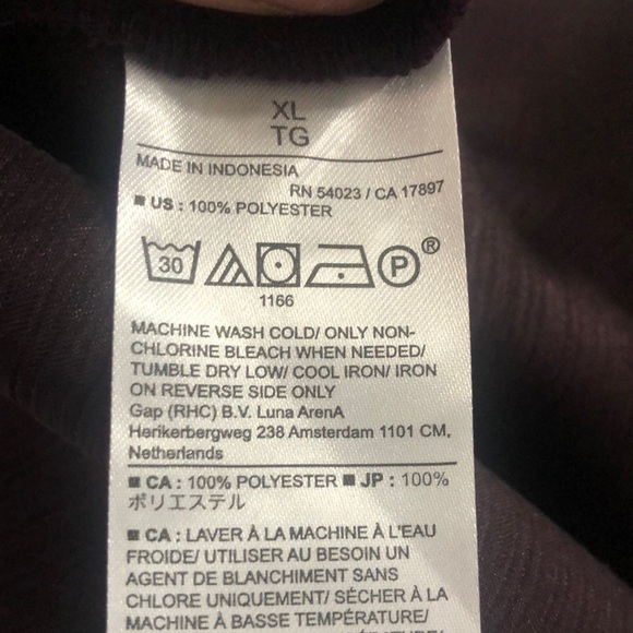 Banana Republic Women’s Long sleeve Button down Blouse. Burgundy size XL Career - Picture 13 of 13